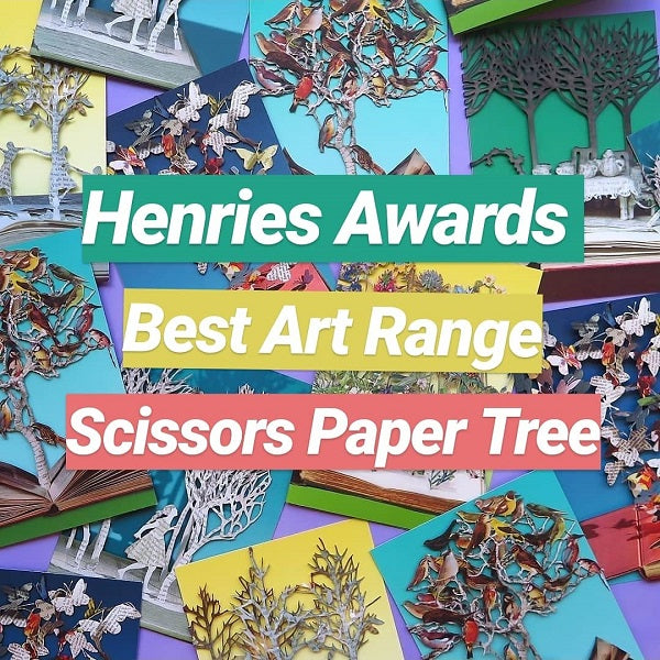 We won Best Art Range at the Henries Awards!