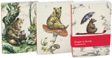 Roger la Borde Flying Bear A6 Exercise Books set featuring artwork by Elise Hurst