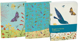 Roger la Borde Hummingbird A6 Softback Notebook Set featuring artwork by Lara Hawthorne