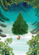 Roger la Borde Heart of the Forest Advent Calendar Greeting Card featuring artwork by Jane Newland