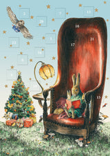 Roger la Borde Storytime Advent Calendar Greeting Card featuring artwork by Elise Hurst