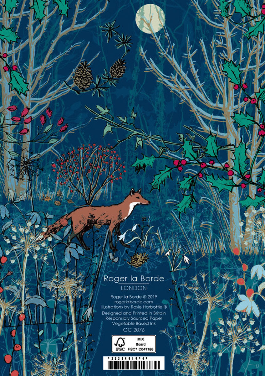 Roger la Borde Winters Tale Advent Calendar Greeting Card featuring artwork by MCS