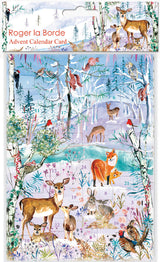 Roger la Borde Wild Winters Song Advent Calendar Greeting Card featuring artwork by Fay Ford