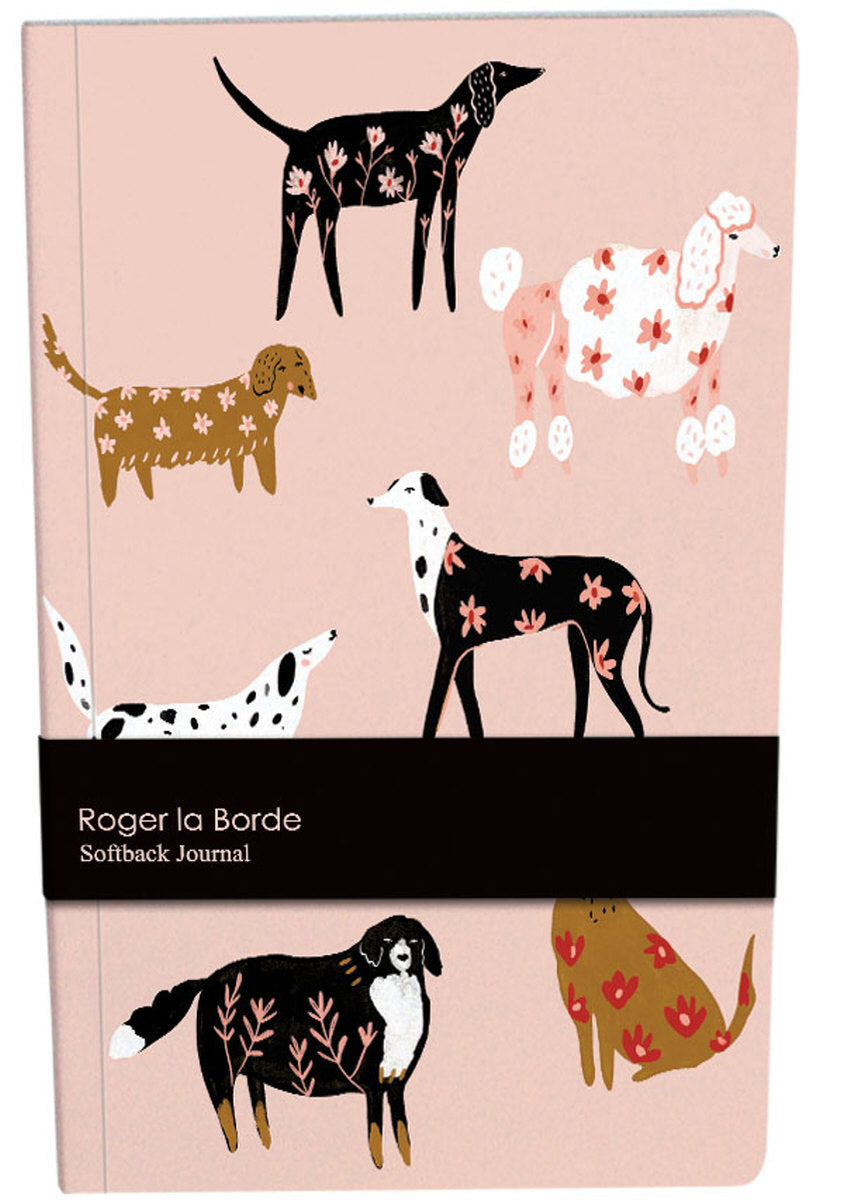 Roger la Borde Cinnamon and Ginger A5 Softback Journal featuring artwork by Holly Jolley