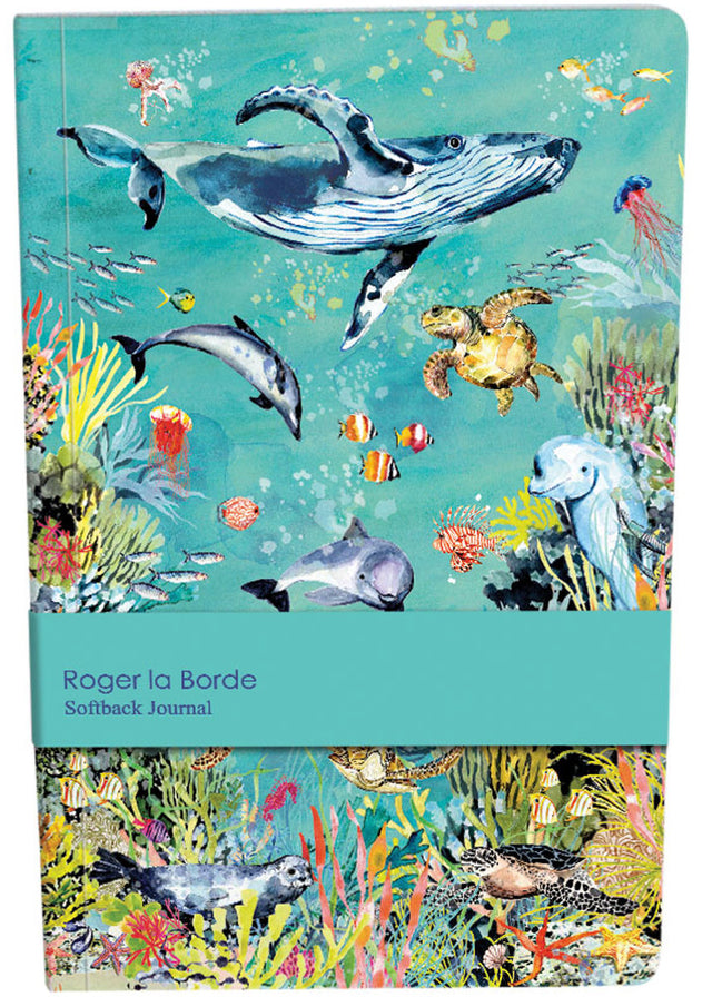 Roger la Borde Oceania A5 Softback Journal featuring artwork by Fay Ford