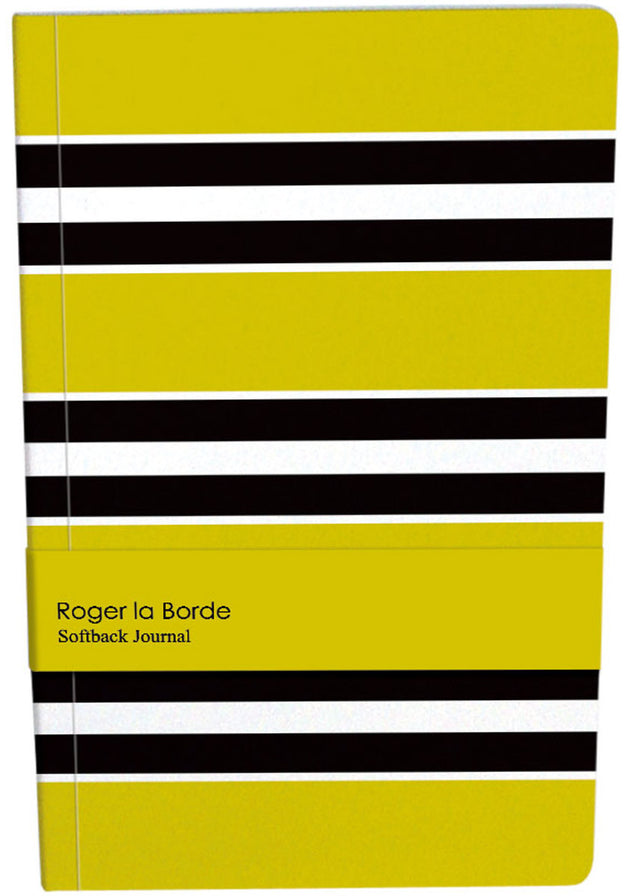 Roger la Borde Riviera A5 Softback Journal featuring artwork by Roger la Borde