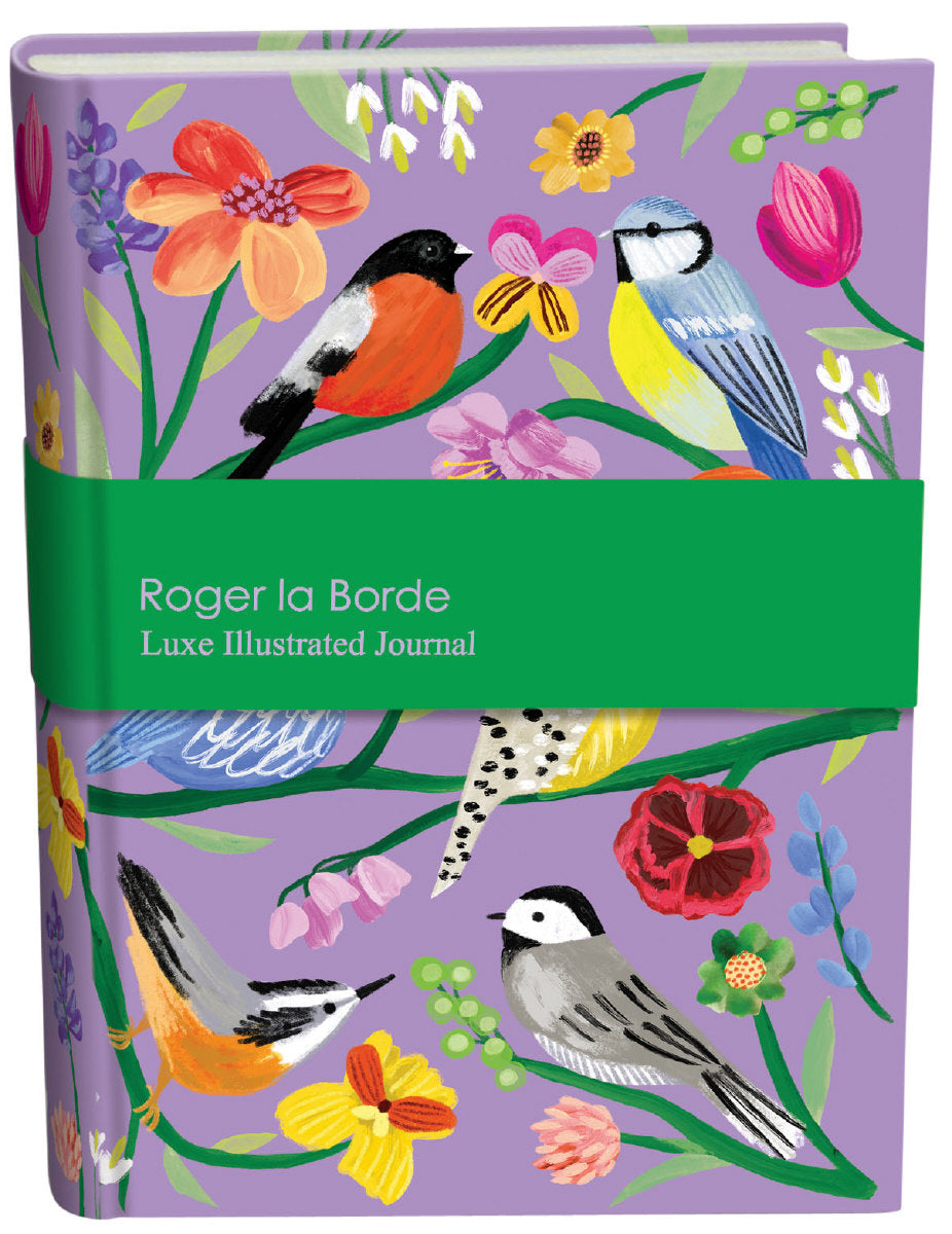 Roger la Borde Birdhaven Illustrated Journal featuring artwork by Katie Vernon