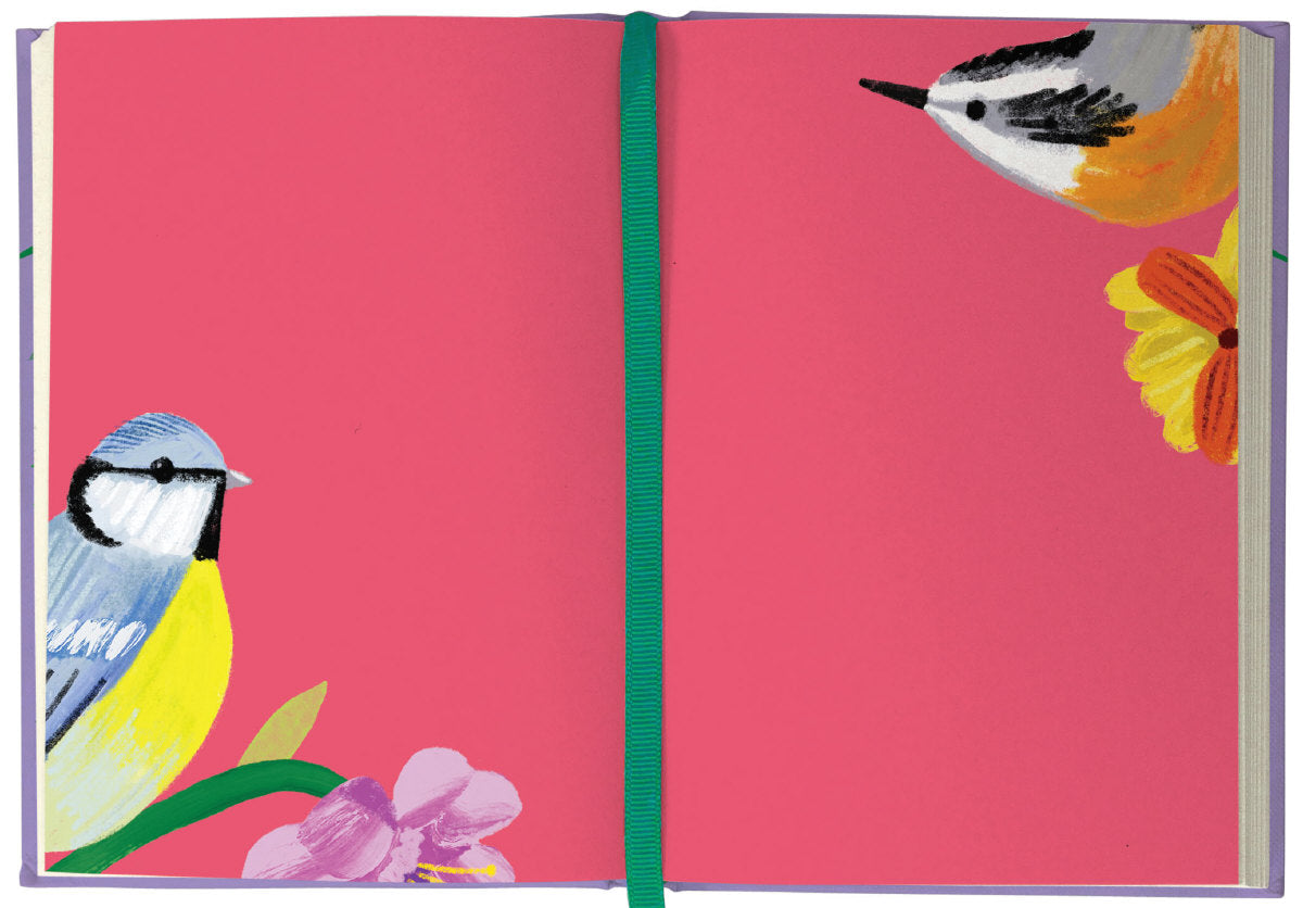 Roger la Borde Birdhaven Illustrated Journal featuring artwork by Katie Vernon