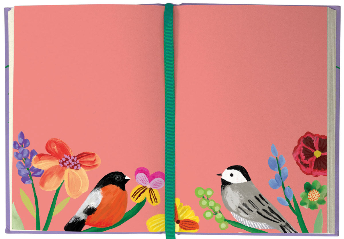 Roger la Borde Birdhaven Illustrated Journal featuring artwork by Katie Vernon