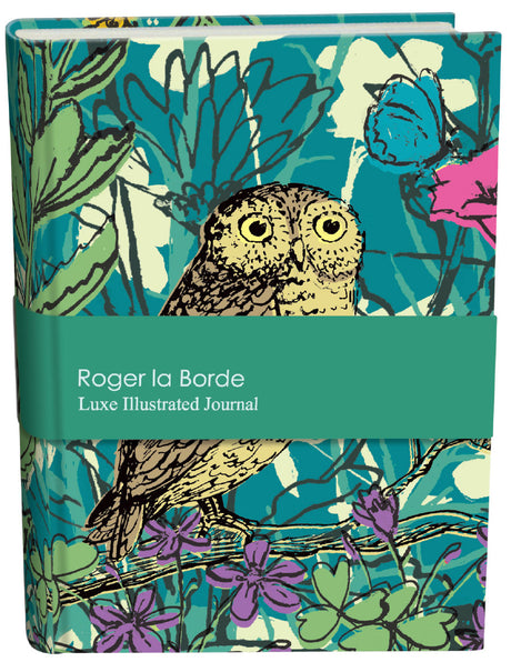 Roger la Borde Woodland Journal Illustrated Journal featuring artwork by MCS