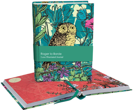 Roger la Borde Woodland Journal Illustrated Journal featuring artwork by MCS