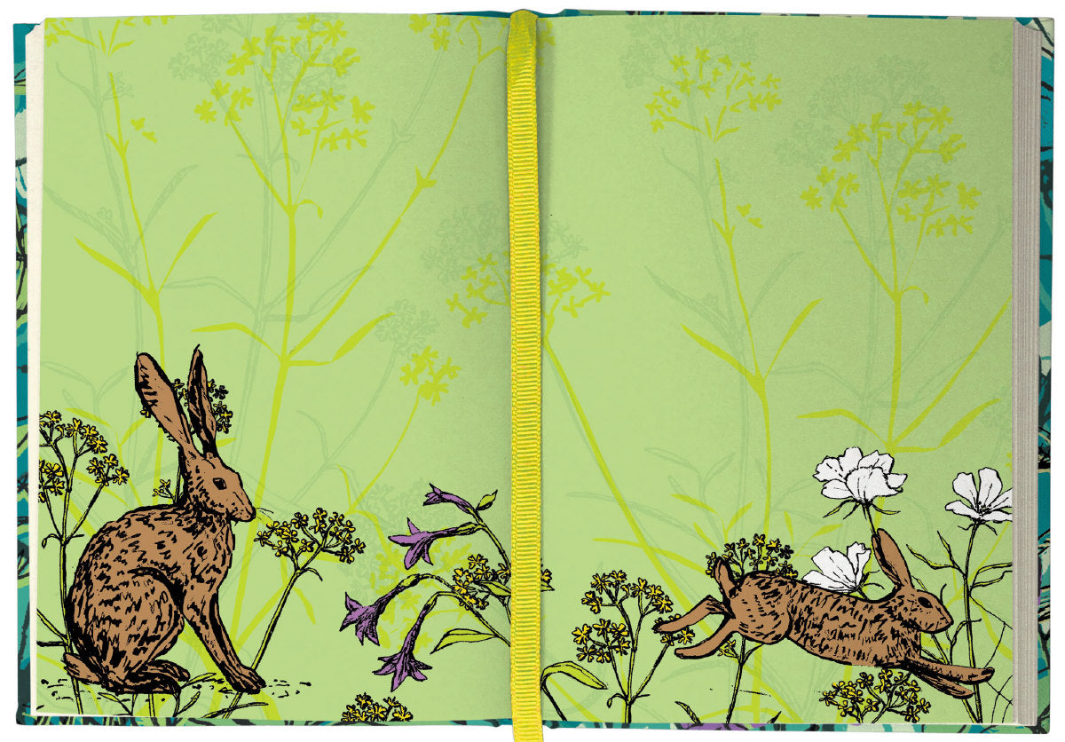 Roger la Borde Woodland Journal Illustrated Journal featuring artwork by Roger la Borde