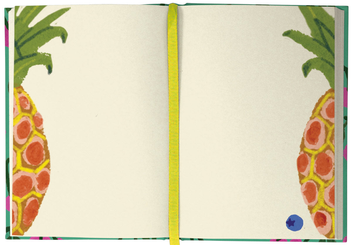 Roger la Borde Cute Fruit Illustrated Journal featuring artwork by Anne Bentley