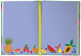 Roger la Borde Cute Fruit Illustrated Journal featuring artwork by Anne Bentley