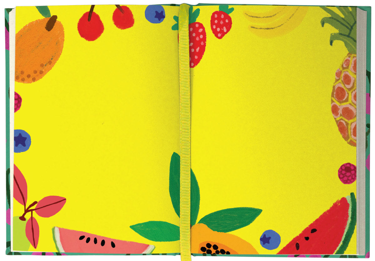 Roger la Borde Cute Fruit Illustrated Journal featuring artwork by Anne Bentley