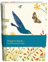 Roger la Borde Hummingbird Illustrated Journal featuring artwork by Lara Hawthorne