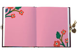 Roger la Borde Birdsong Lockable Notebook featuring artwork by Monika Forsberg