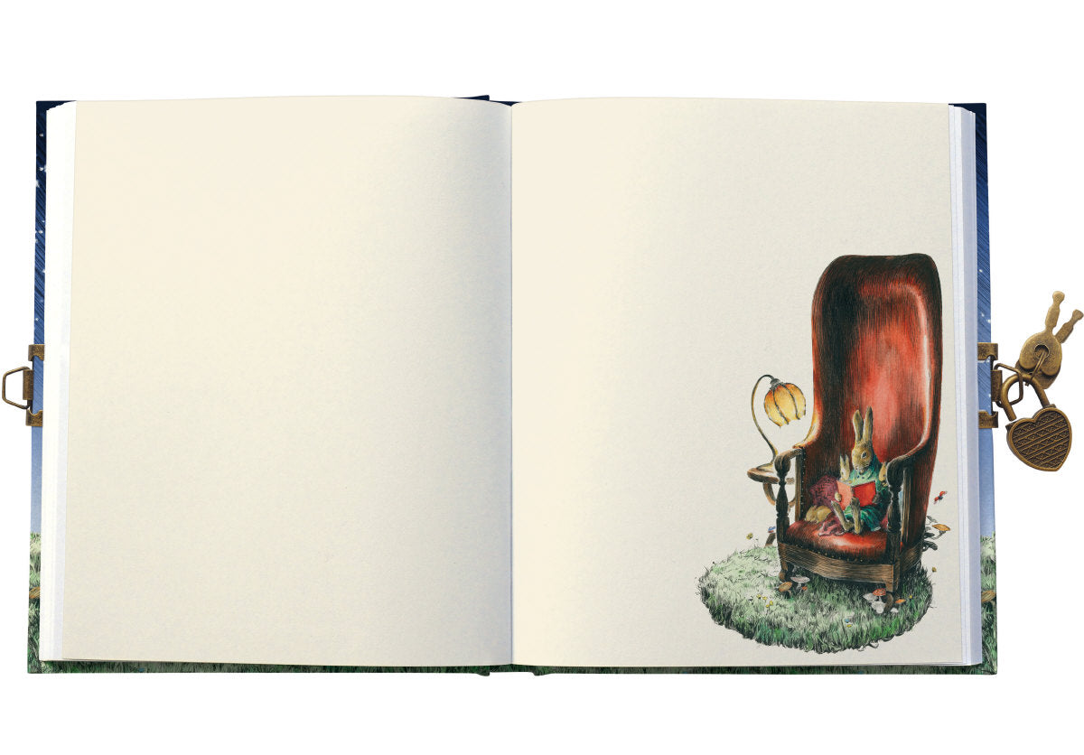 Roger la Borde Storytime Lockable Notebook featuring artwork by Elise Hurst