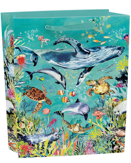 Roger la Borde Oceania Medium Gift Bag featuring artwork by Fay Ford