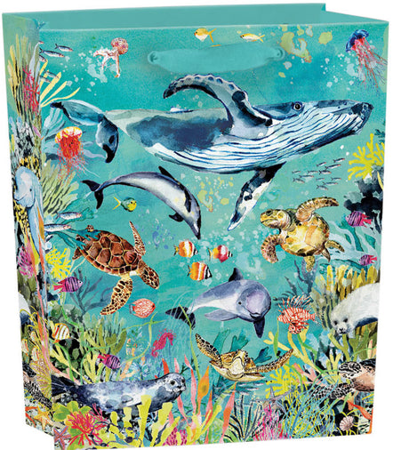 Roger la Borde Oceania Small Gift Bag featuring artwork by Fay Ford