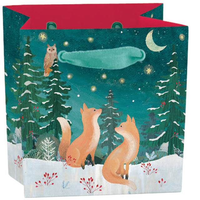 Roger la Borde Moonlit Meadow Mini Gift Bag featuring artwork by Kendra Binney