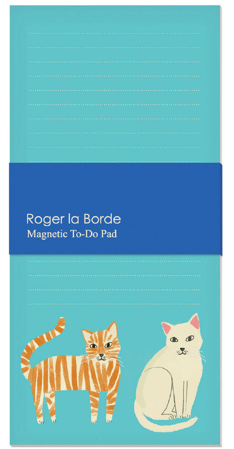 Roger la Borde Pretty Paws To-Do Notepad featuring artwork by Anne Bentley