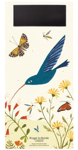 Roger la Borde Hummingbird To-Do Notepad featuring artwork by Lara Hawthorne