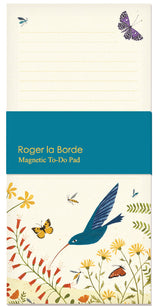 Roger la Borde Hummingbird To-Do Notepad featuring artwork by Lara Hawthorne