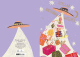 Roger la Borde Planet Fabulous Petite Card featuring artwork by Sarah Long