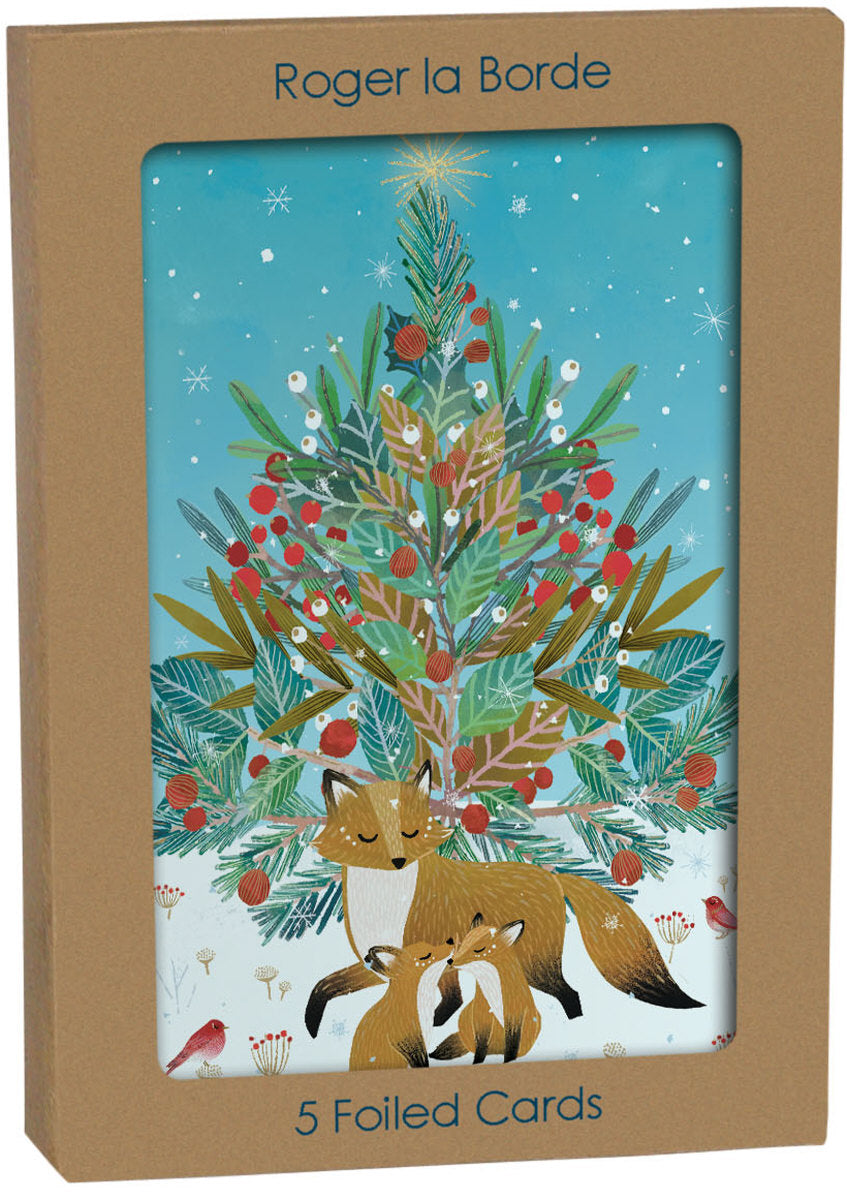 Roger la Borde Beneath the Tree Greeting Card featuring artwork by Antoana Oreski