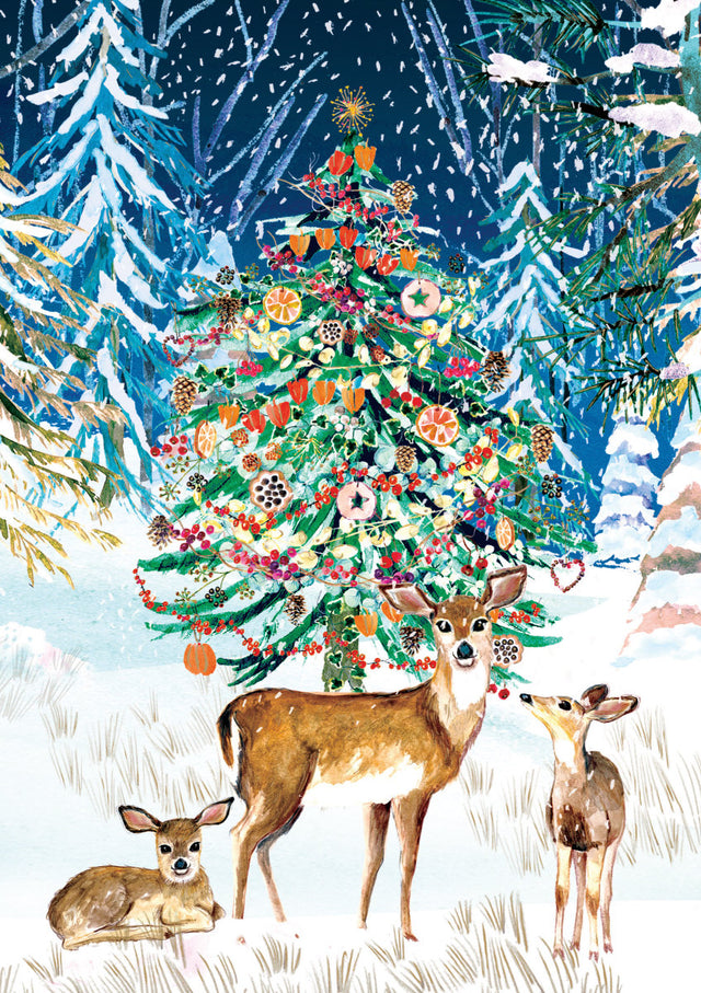 Roger la Borde Wild Winters Song Greeting Card featuring artwork by Fay Ford