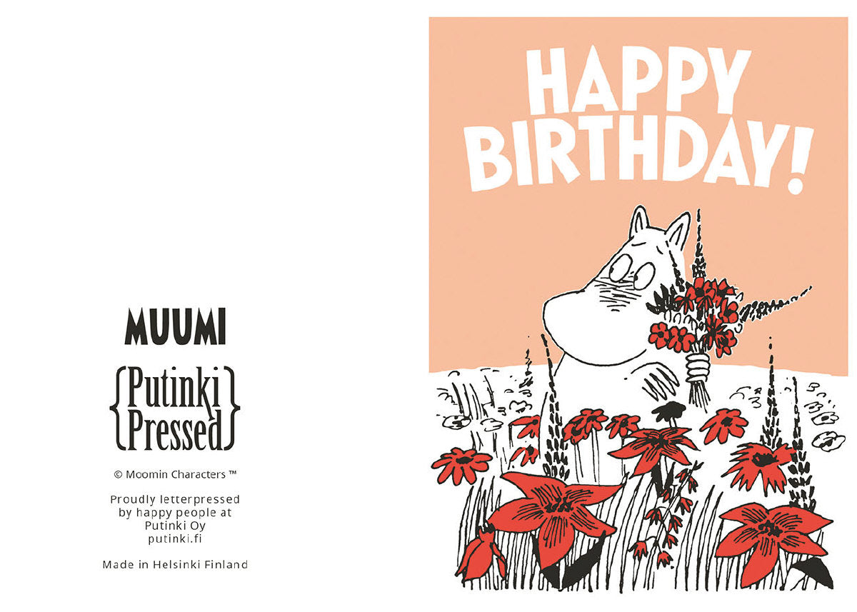 Roger la Borde Moomin Moomin Letterpress Cards featuring artwork by Tove Jansson