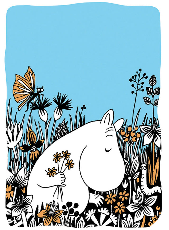 Roger la Borde Moomin Moomin Letterpress Cards featuring artwork by Tove Jansson