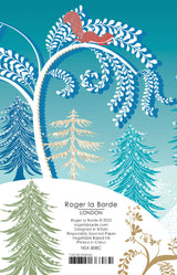 Roger la Borde Christmas Gold Foil Card Pack featuring artwork by Roger la Borde