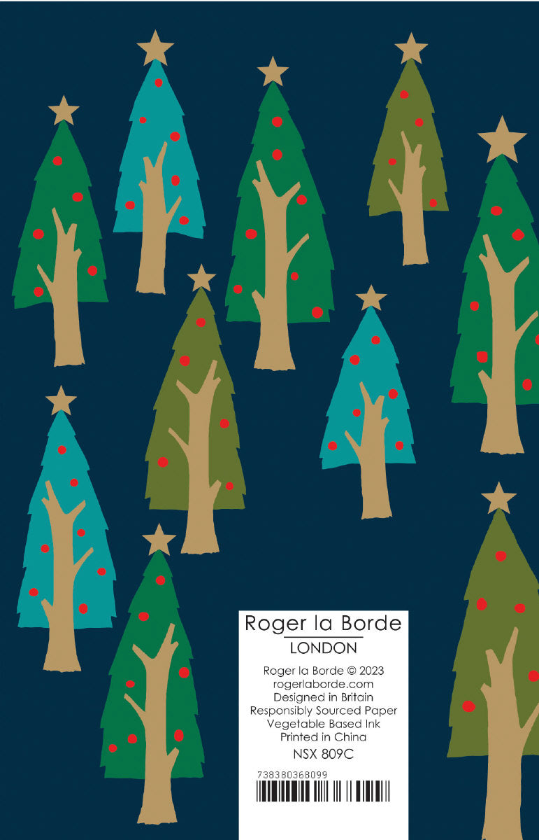 Roger la Borde Christmas Gold Foil Card Pack featuring artwork by Roger la Borde