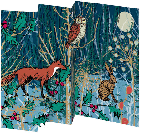 Roger la Borde Winters Tale Tri-fold Card Pack featuring artwork by MCS