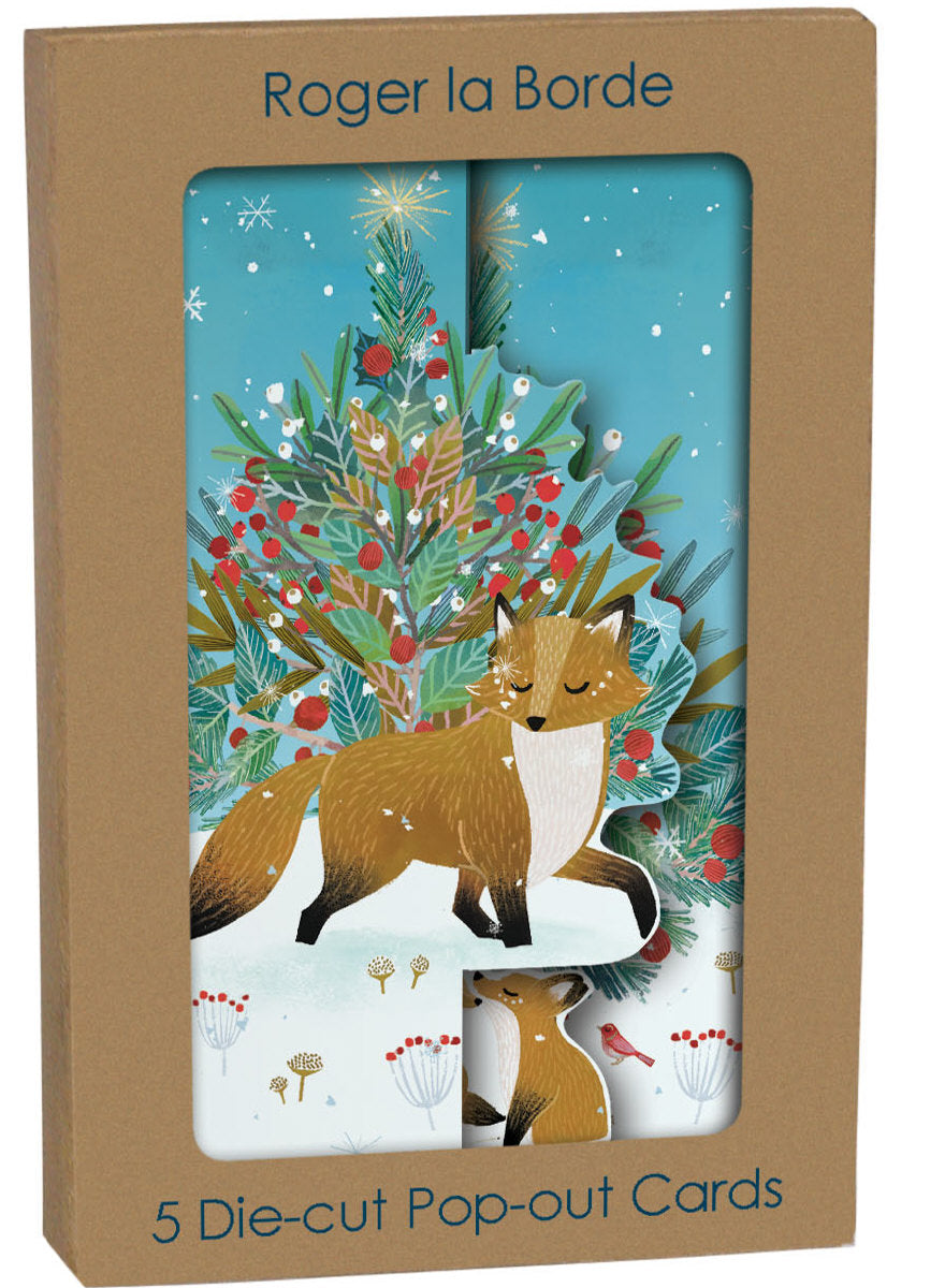 Roger la Borde Beneath the Tree Tri-fold Card Pack featuring artwork by Antoana Oreski