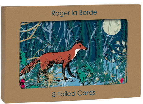 Roger la Borde Winters Tale Gold Foil Card Pack featuring artwork by MCS