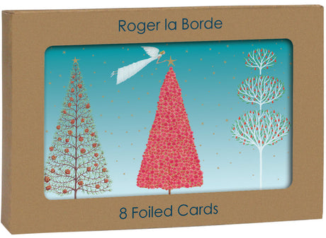 Roger la Borde Celestial Tree Gold Foil Card Pack featuring artwork by MCS