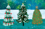 Roger la Borde Wild Winter Forest Gold Foil Card Pack featuring artwork by Katie Vernon