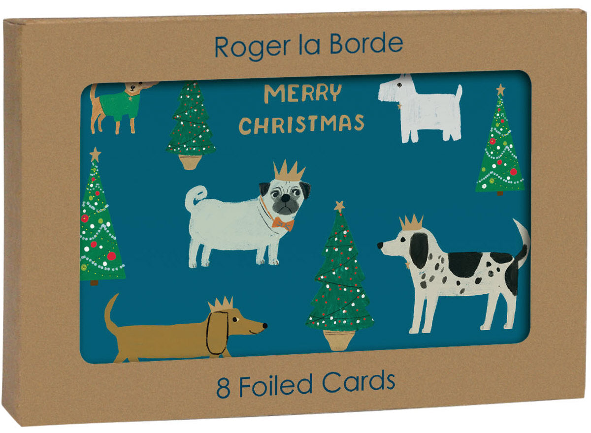 Roger la Borde Shaggy Dogs Gold Foil Card Pack featuring artwork by Anne Bentley