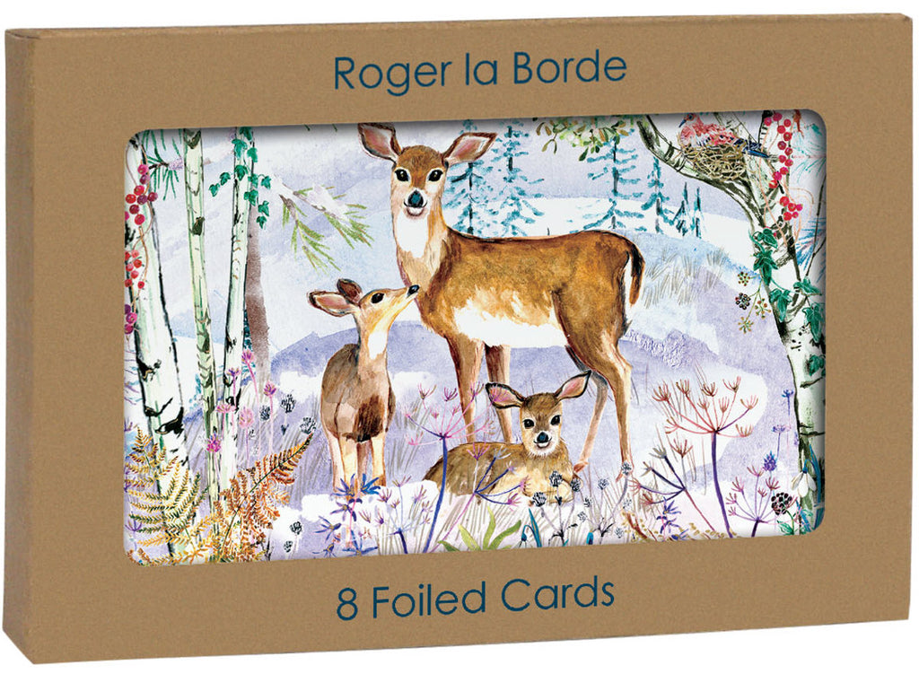 Roger la Borde Wild Winters Song Gold Foil Card Pack featuring artwork by Fay Ford