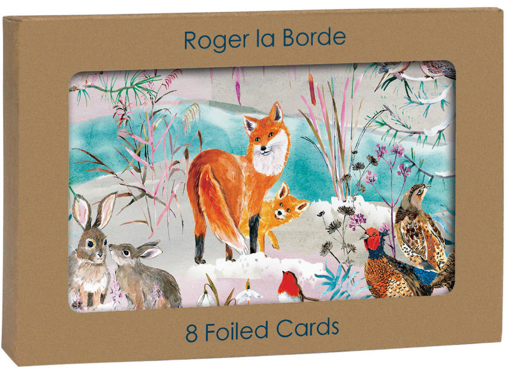 Roger la Borde Wild Winters Song Gold Foil Card Pack featuring artwork by Fay Ford