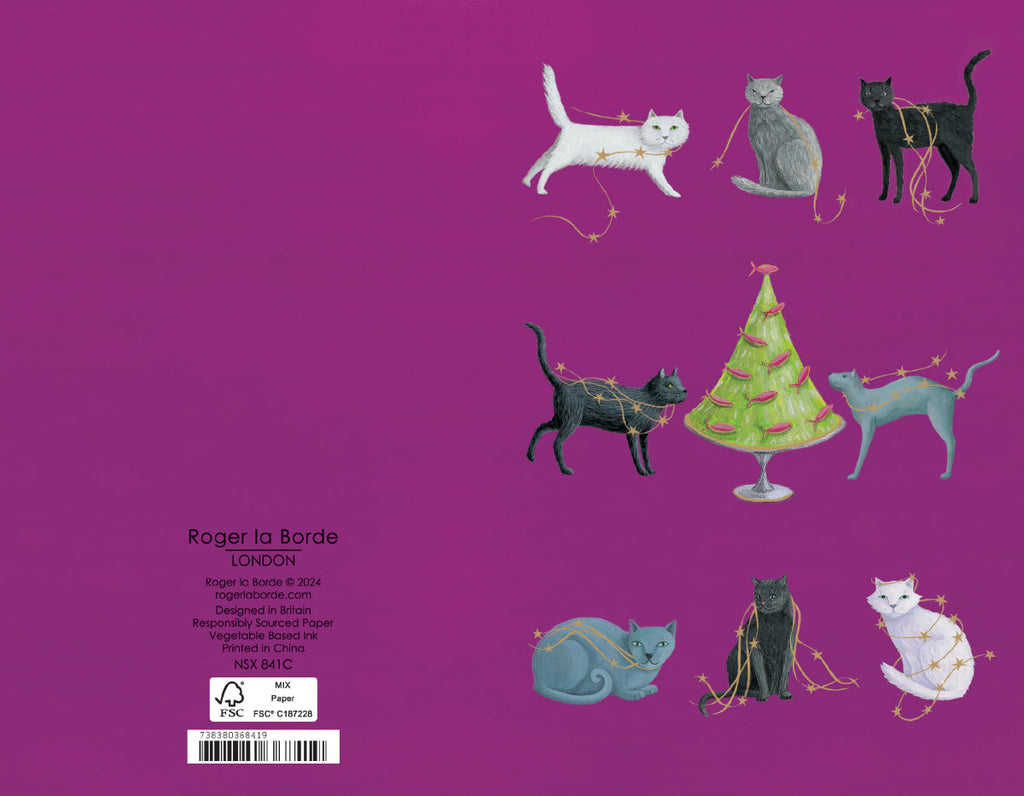 Roger la Borde Christmas Charity Card Pack featuring artwork by MCS