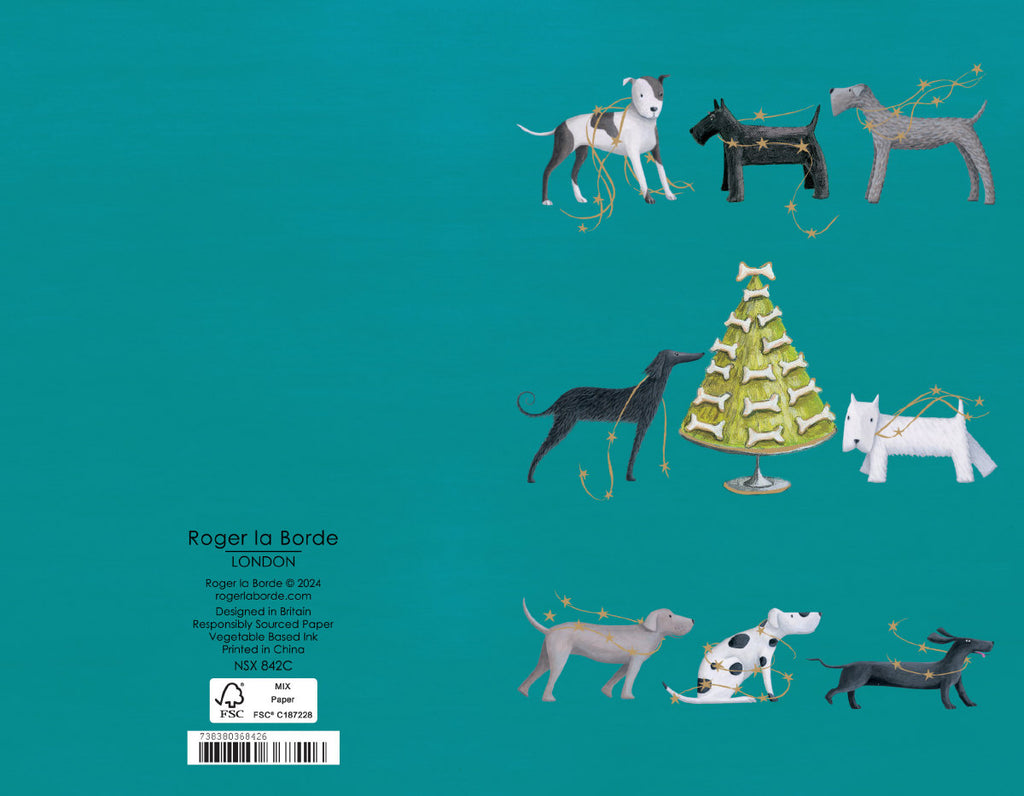 Roger la Borde Christmas Charity Card Pack featuring artwork by Roger la Borde