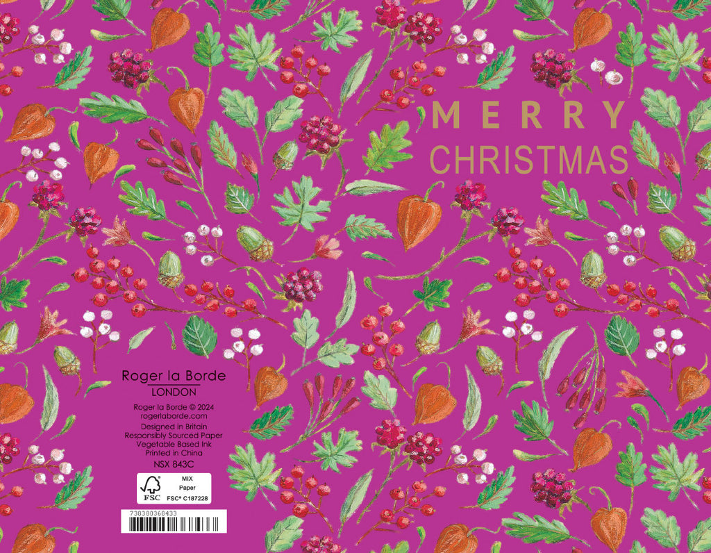 Roger la Borde Christmas Charity Card Pack featuring artwork by Sarah Wilkins