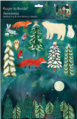 Roger la Borde Northern Lights Pop & Slot Advent Calendar featuring artwork by Katie Vernon