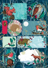 Roger la Borde Winters Tale Sticker Labels Sheet featuring artwork by MCS