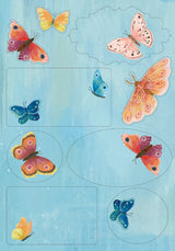 Roger la Borde Butterfly Ball Writing Paper Set featuring artwork by Kendra Binney