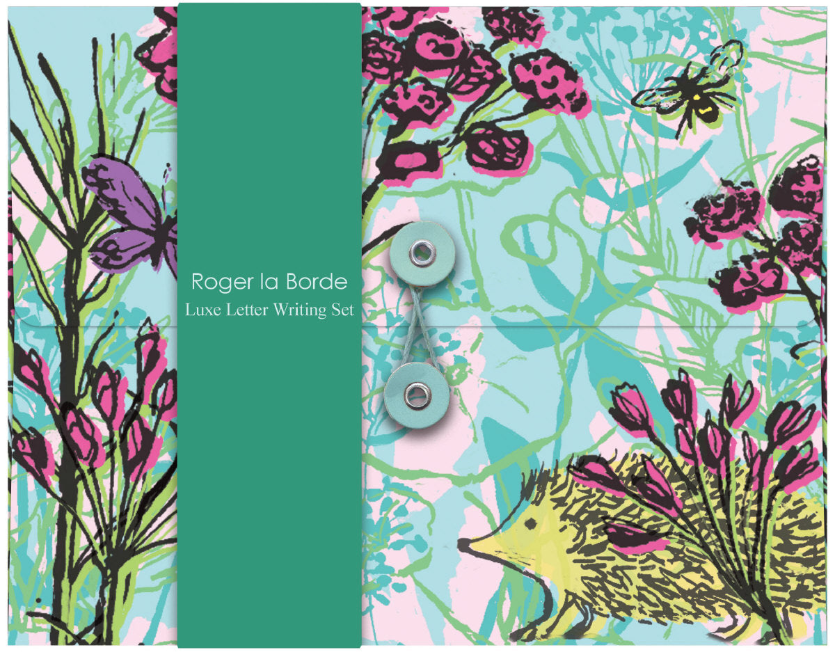 Roger la Borde Woodland Journal Writing Paper Set featuring artwork by MCS